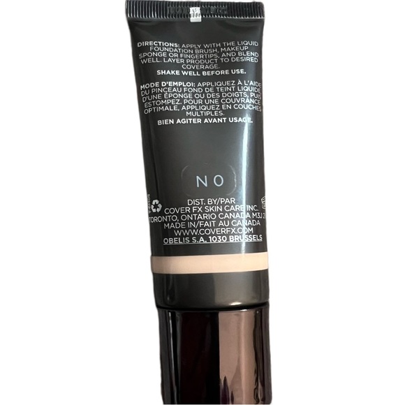 BRAND NEW IN BOX!!! COVER FX Natural Finish Foundation - Picture 3 of 4